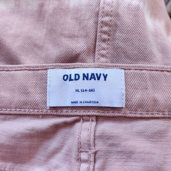 Old Navy Pink Tie Dye Denim Skirt New With Tags Girls Size XL 14-16 - Picture 6 of 9